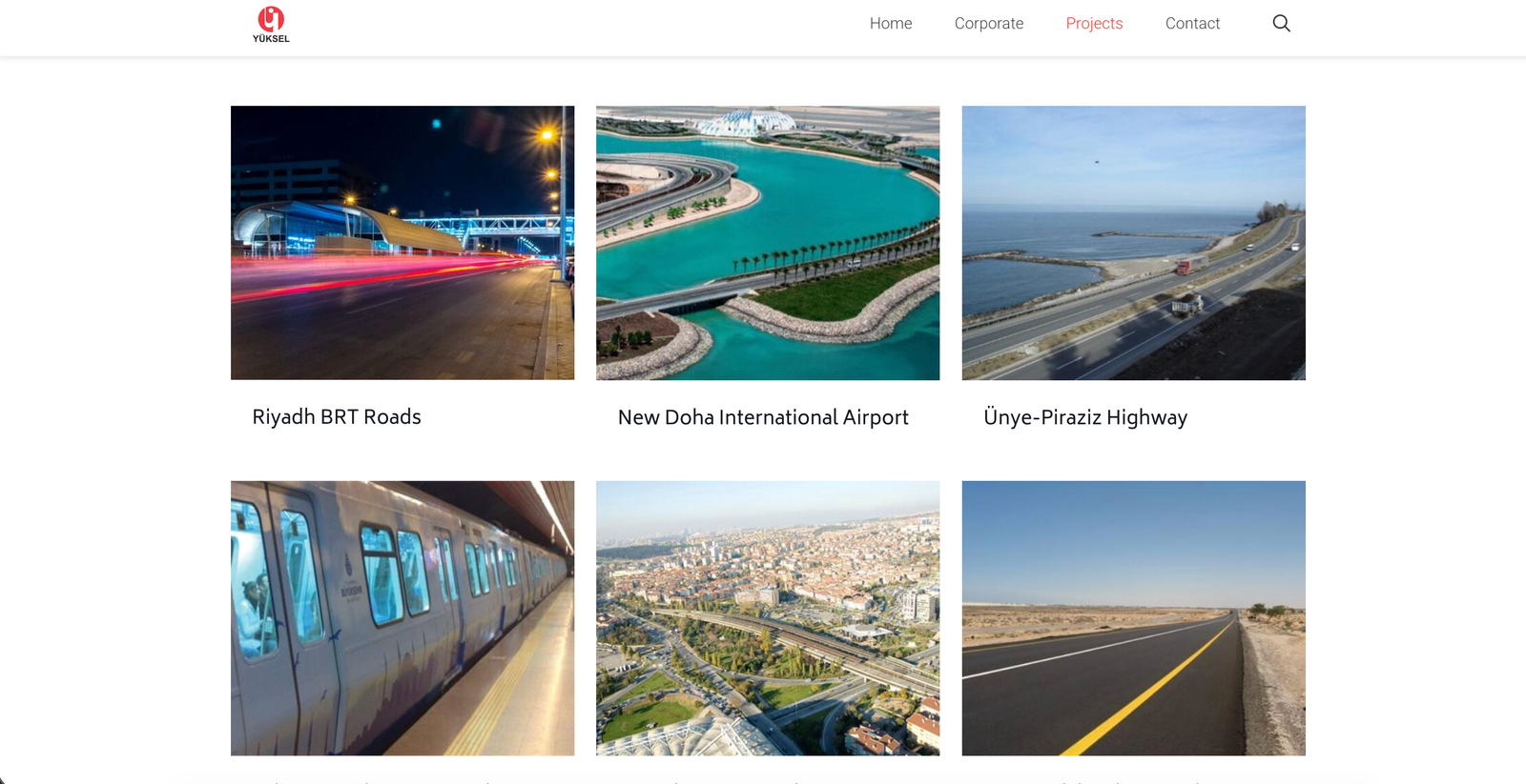 Yuksel corporate site hosting